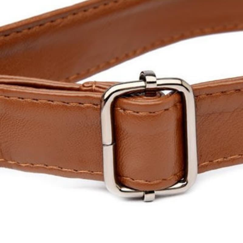 Crossbody bag retro fashion splicing simple shoulder bag