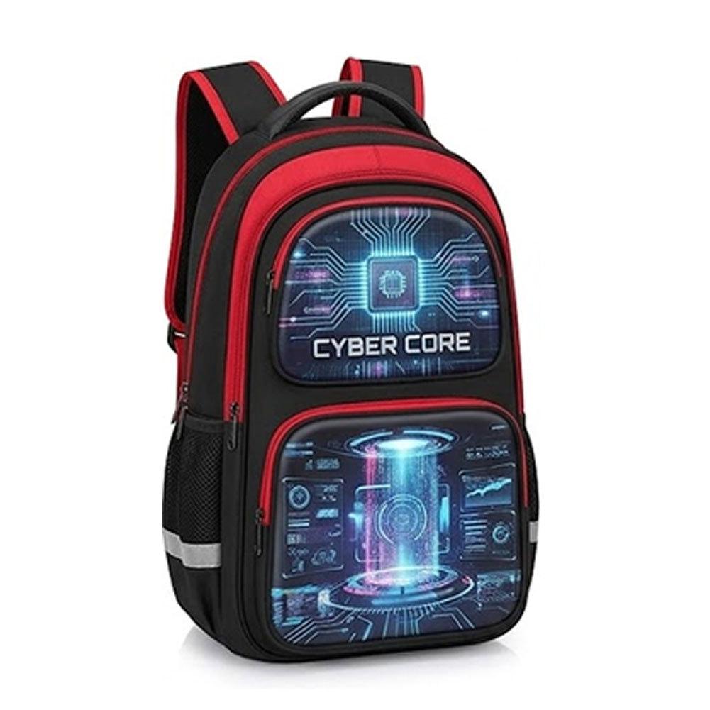 Student Bag Student Bag Punk Style Men S And Women S Models, Printed Backpack Upper And Lower Bags