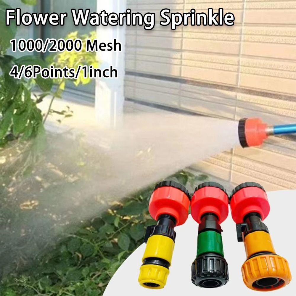 Plastic Garden Sprinkler Resistance Wear Gardening Nursery Spray Nozzle Portable Sprinkler Heads