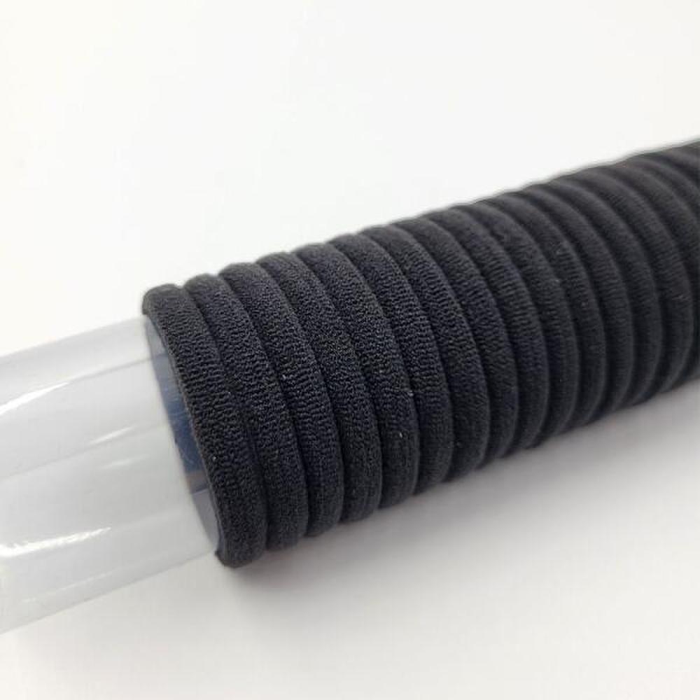 

Poom/ Черные резинки для волос высокой эластичности, упаковка 20 штук