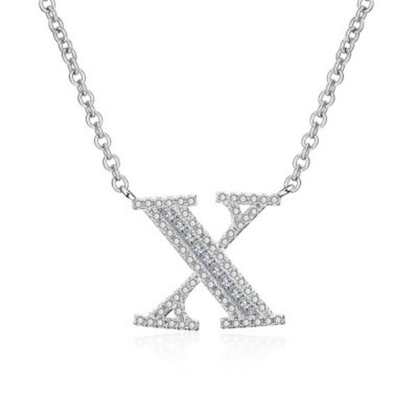 English Letter Necklace Suitable for Couples' First Letters