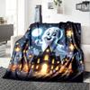 1pc Casper1 Blanket, Gift, for Men and Women, Soft Blanket, Good for Sofa Bed Couch Travel, Lightweight Flannel Blanket