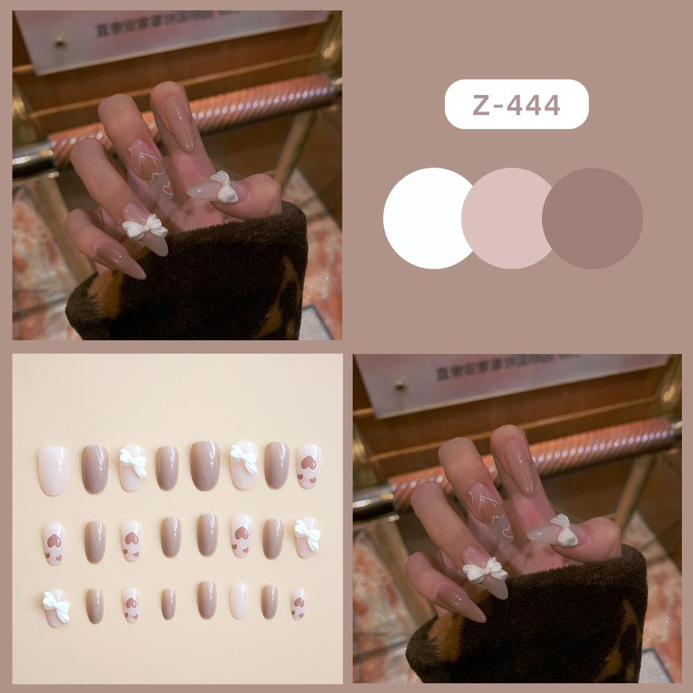 

Pointed Head Almond Fake Nails Length Press on Nails Detachable False Nail Women