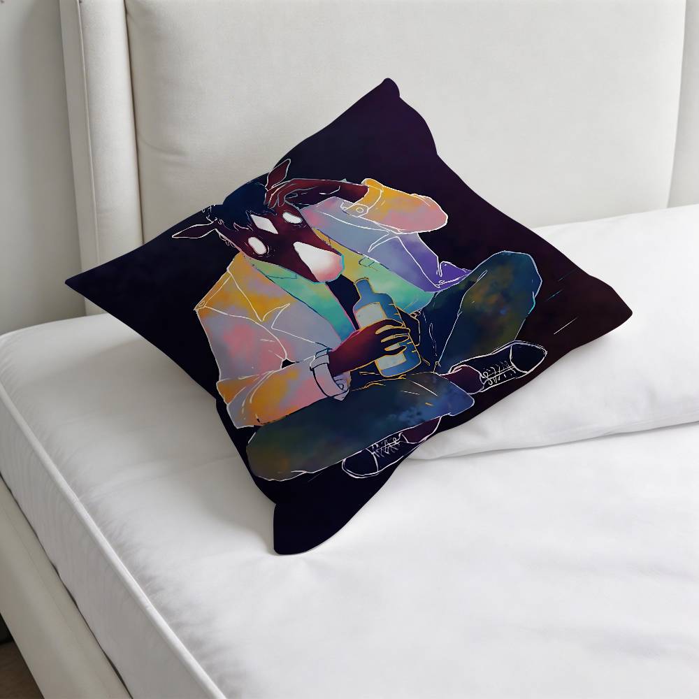 

Cool BBojack Horseman Decorative Square Pillow Cover Soft Comfortable Pillow Case Sofa Bed Home Decoration 30x30 cm
