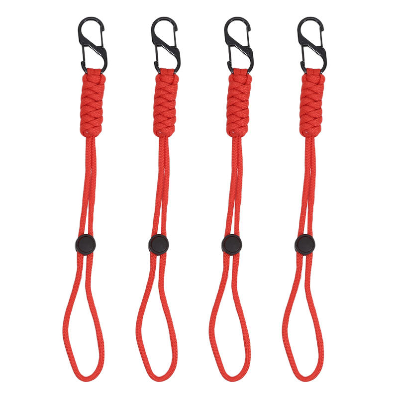 1Pcs/Pack Creative Simple Color Blocked Braided Rope Anti Lost Keychain Backpack Hanging Accessories Car Keychain Hanging Rope