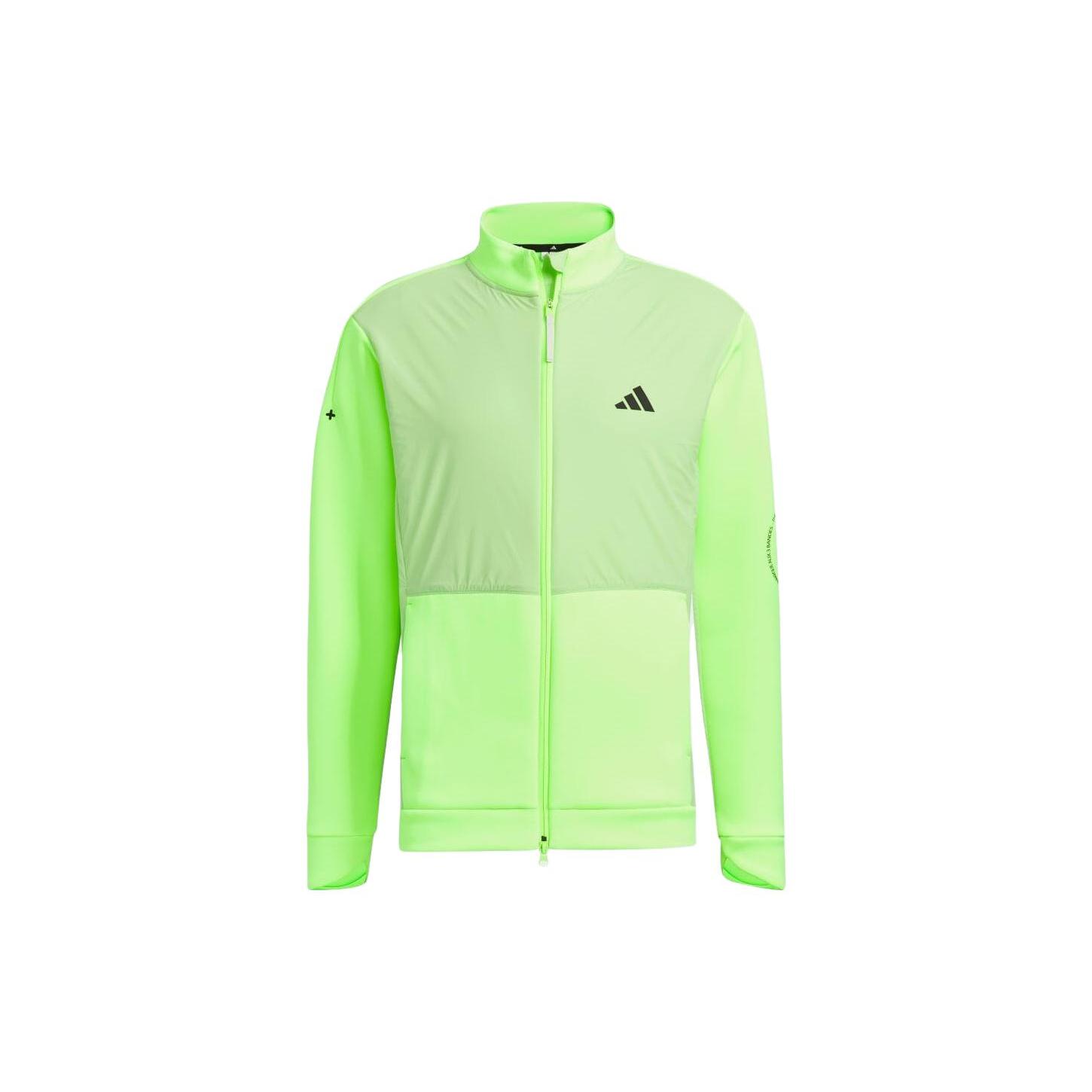 

New Adidas Jackets Men s Neon Green HY0973 S