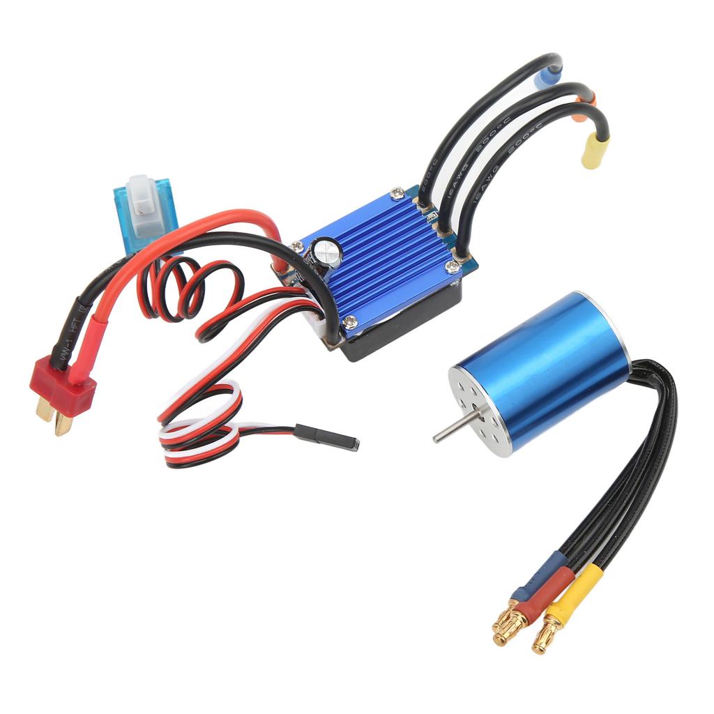 RC Brushless Motor ESC 2435 4800KV Brushless Motor 25A Brushless ESC for Traxxas for HSP for Wltoys 1 16 1 18 RC Car