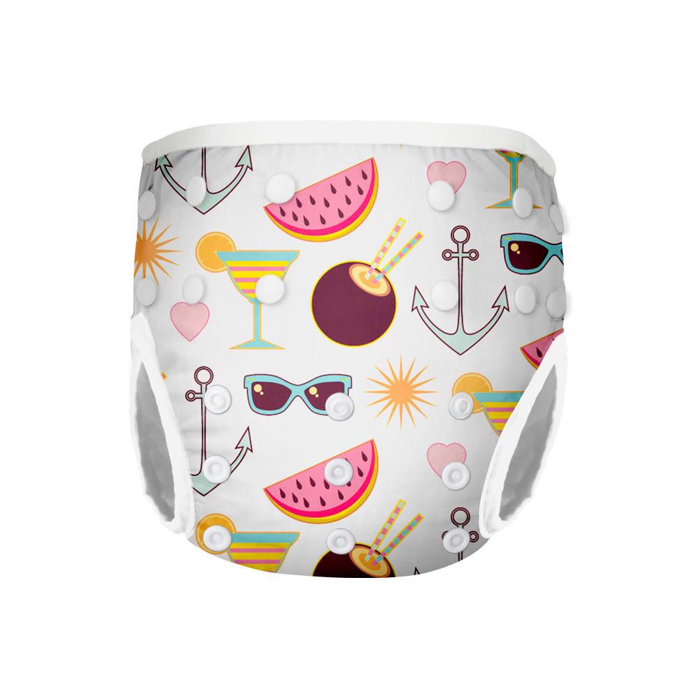 Infant Swimsuit for 1-3 Years: Ice Silk, Breathable, High-Elastic, Skin-Friendly, Leak-Proof Water Play Pants