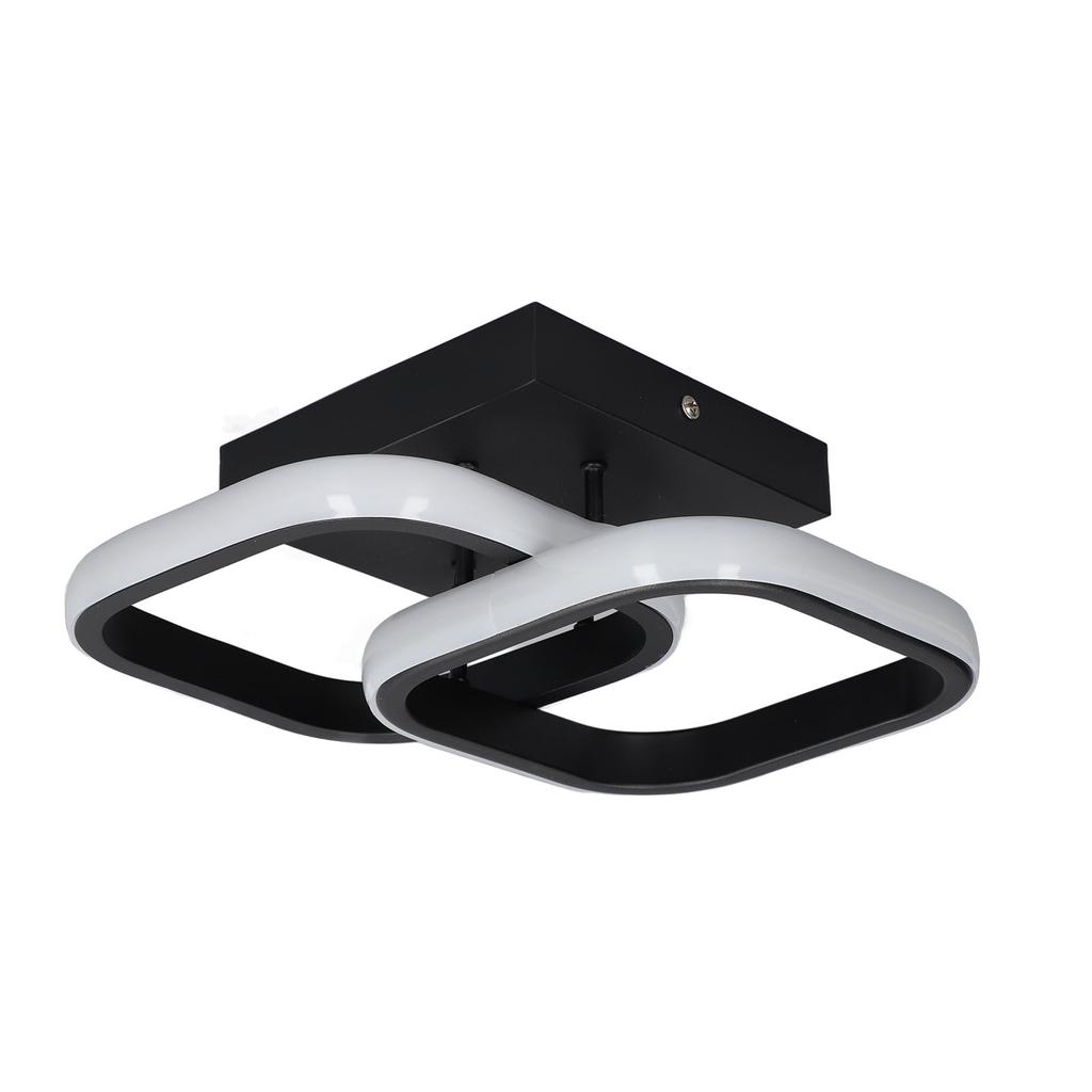 Modern LED Ceiling Light Elegant Stylish Quadrate Overlapping LED Ceiling Lamp for Bedroom Living Room 85‑265V