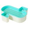 Hydroponic Cat Grass Planter Detachable Bottom Fine Filter Hole Double Layer Soilless Catnip Snack Growing Box