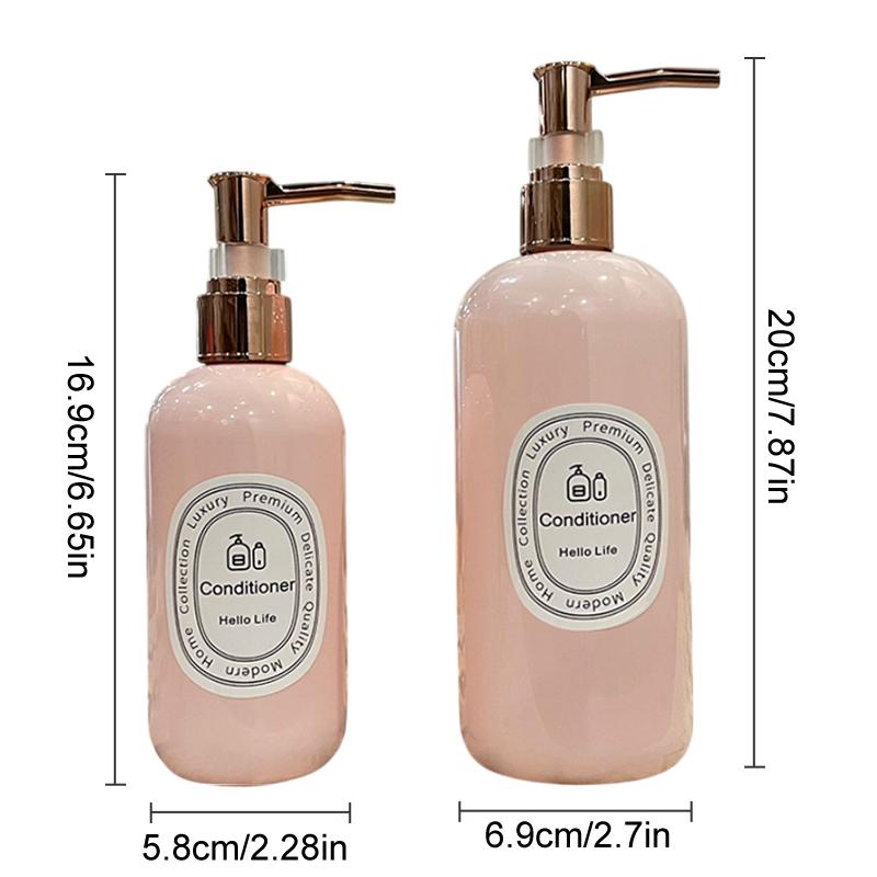250/500Ml Soap Dispenser Container Refillable Empty Liquid Hand Sanitizer Shampoo Shower Gel Pump Bottles Bathroom Kitchen