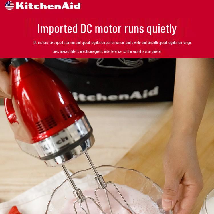 KitchenAid Mikser Elektryczny 9-biegowy do Kremów i Ciasta, Idealny do Pieczenia