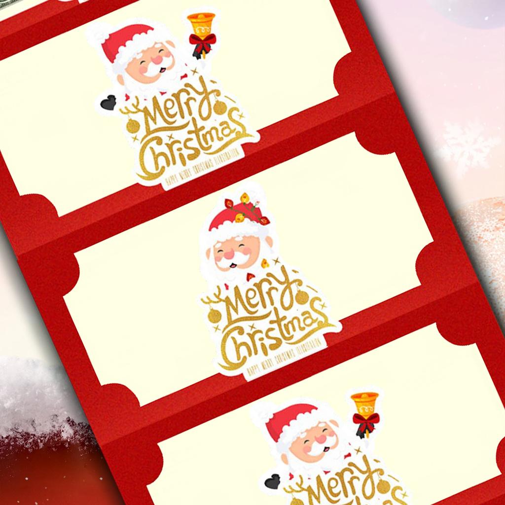 Red Envelope Christmas Surprise Party Money Box Gift Card Surprise Red Christmas Paper Folding Red Envelope.