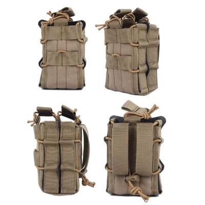 Outdoor Molle Single Double Magazine Pouch for M4 M14 M16 AR15 G36 Magazine Hunting Outdoor Tool Belt Magazine Clip