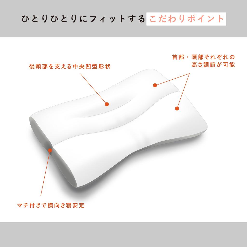 eligible Nishikawa Doctor recommended health shoulder supervised by a medical ideal sleeping suitable for back and side height good white EH93052943