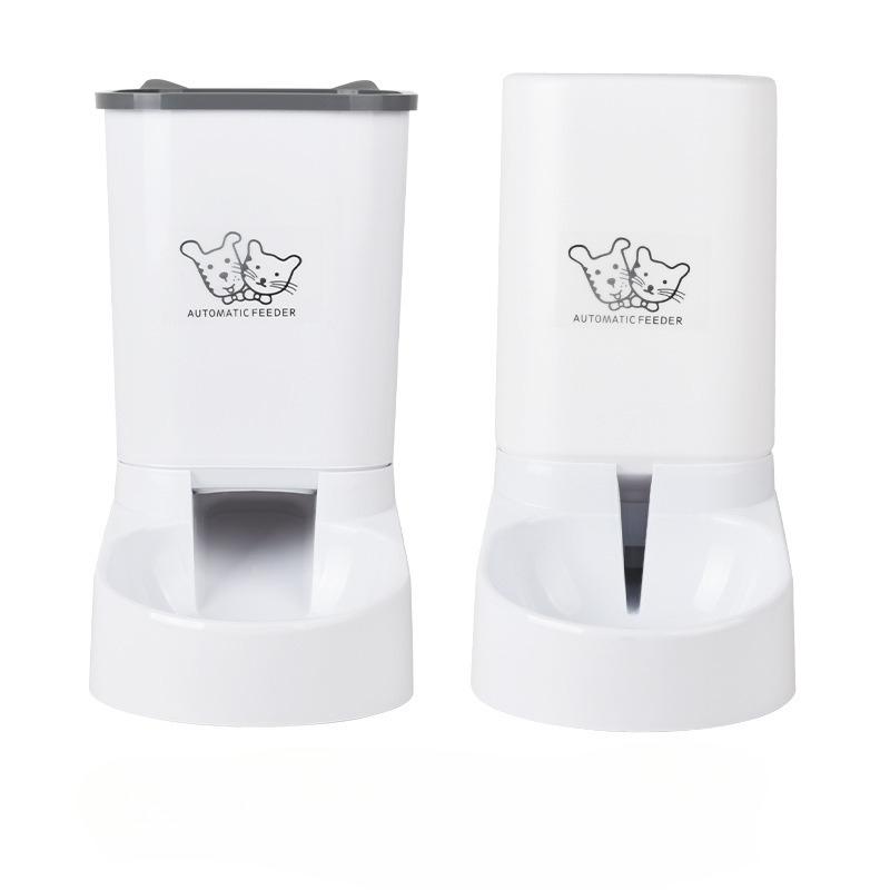 1PC 2026 New Automatic Pet Feeder and Water Dispenser Combo Food 3.8L Water Capacity Cat Dog Bowl Set for Home Use MIT