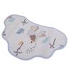Baby Drool Bib Breathable Soft Cotton Drooling Bib Cotton Sweat Absorbent Burp Rag for Babies Type