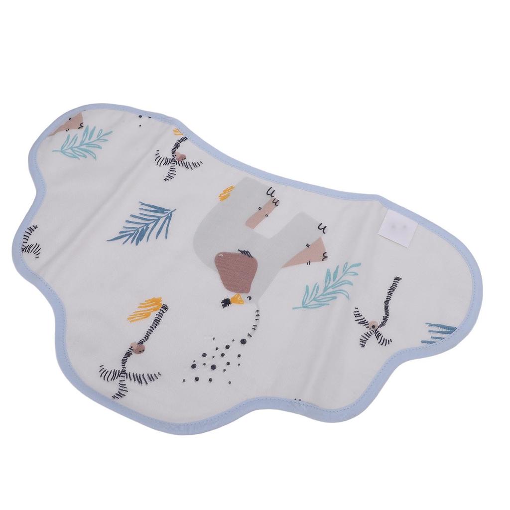Baby Drool Bib Breathable Soft Cotton Drooling Bib Cotton Sweat Absorbent Burp Rag for Babies Type