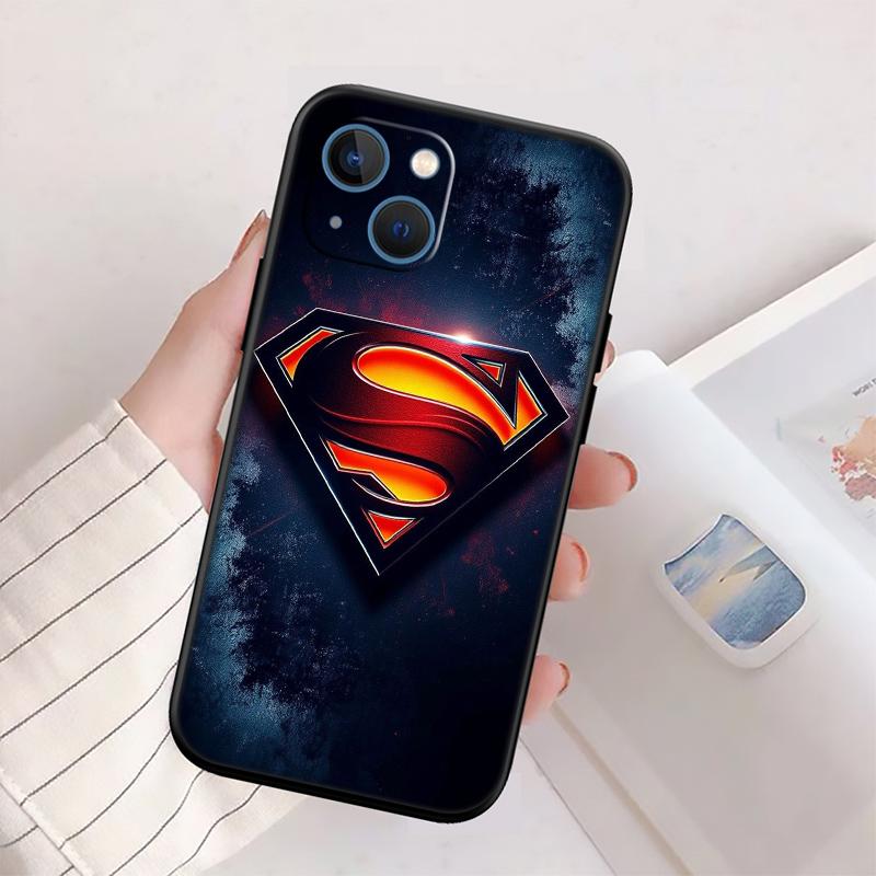 Superman LOGO Phone Case for Samsung Galaxy A11 A12 A13 A15 A52S A53 A55 A56 A70 A71 A72 A73 F06 F16 F56 S10 Plus S10e