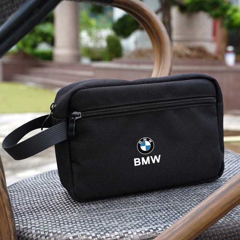 NTSM5 Motorcycle Sticker/Car Data Cable Storage Bag Waterproof Travel Organizer Bag For BMW Performance X3 X4 F30 F06 F02 M3 M5 F20 M1