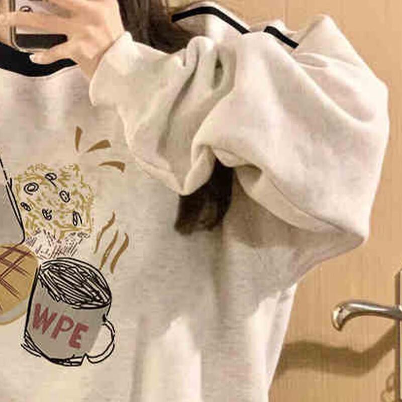 JOEM Women's Autumn/Winter Stylish Long-Sleeve Sweatshirt