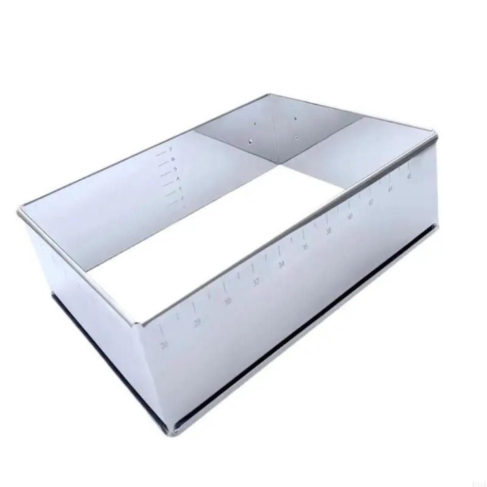 Rectangular Adjustable Cake Mold Rust-proof Mousse Cake Ring  Home Bakery
