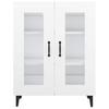 Vidaxl Cabinet, White, 69.5X34X90 Cm, Wood-Based Material