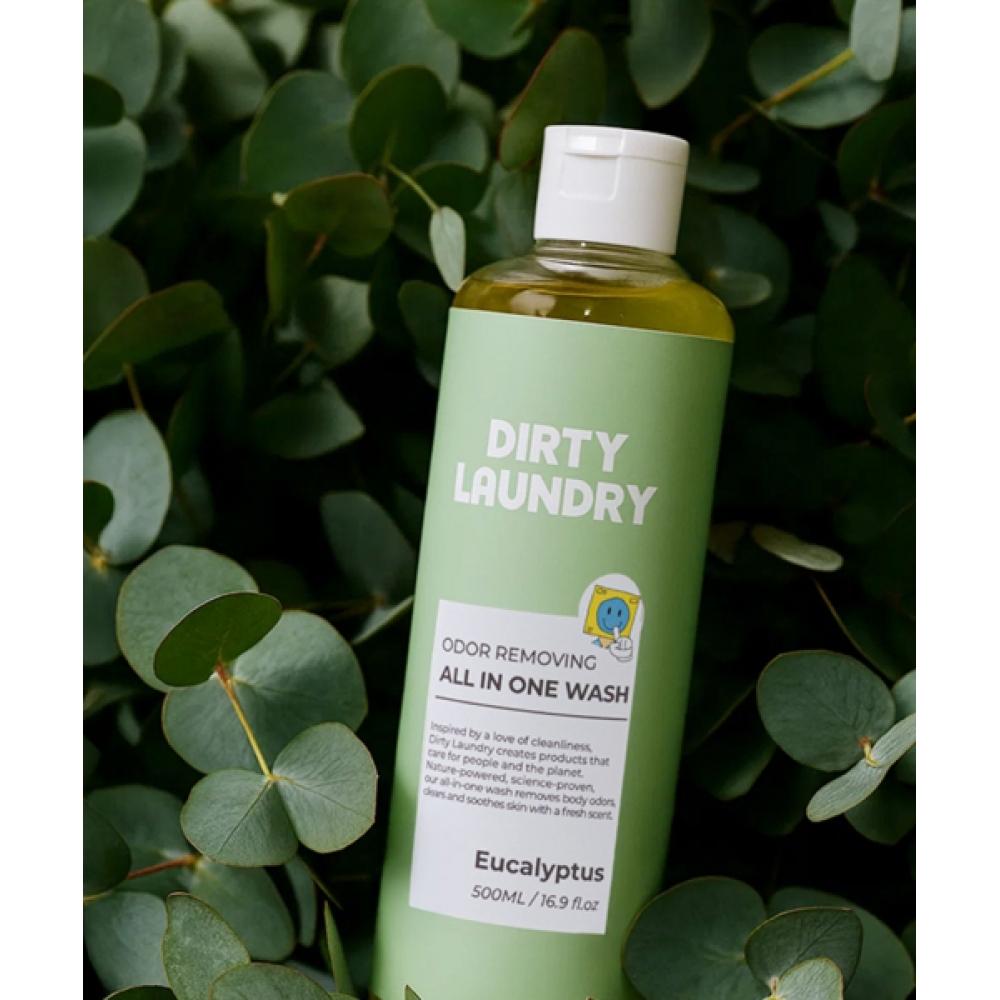 Dirty Laundry [odor Remover 200 ] All In One Body Wash Eucalyptus 500ml