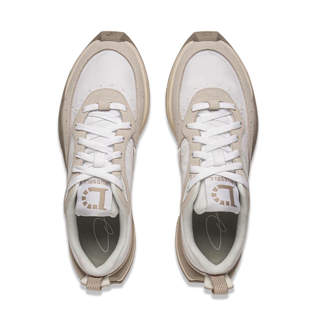 Li Ning Cushioning Slip Resistant Abrasion Resistant Breathable Lightweight Low top Basketball Shoes Men's White Brown ABCV001-8