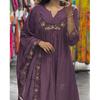 Women A-line Kurta Kurta Pant Dupatta Set Bollywood Top Tunic Kurti Salwar Suit SC-2203a
