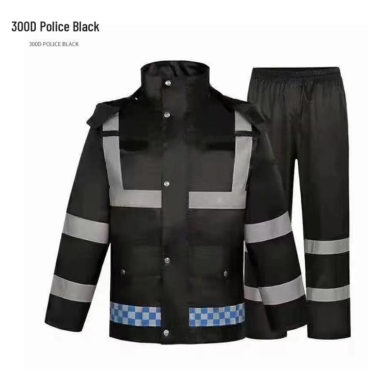 Herr Stormsäker Delad Regnrock och Byxor Set för Elmotorcykelkörning