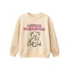 Brand Export Original Children's Clothing, Children's Fleece-Lined Cartoon Bear Sweatshirt, New Autumn and Winter Style for Older Girls