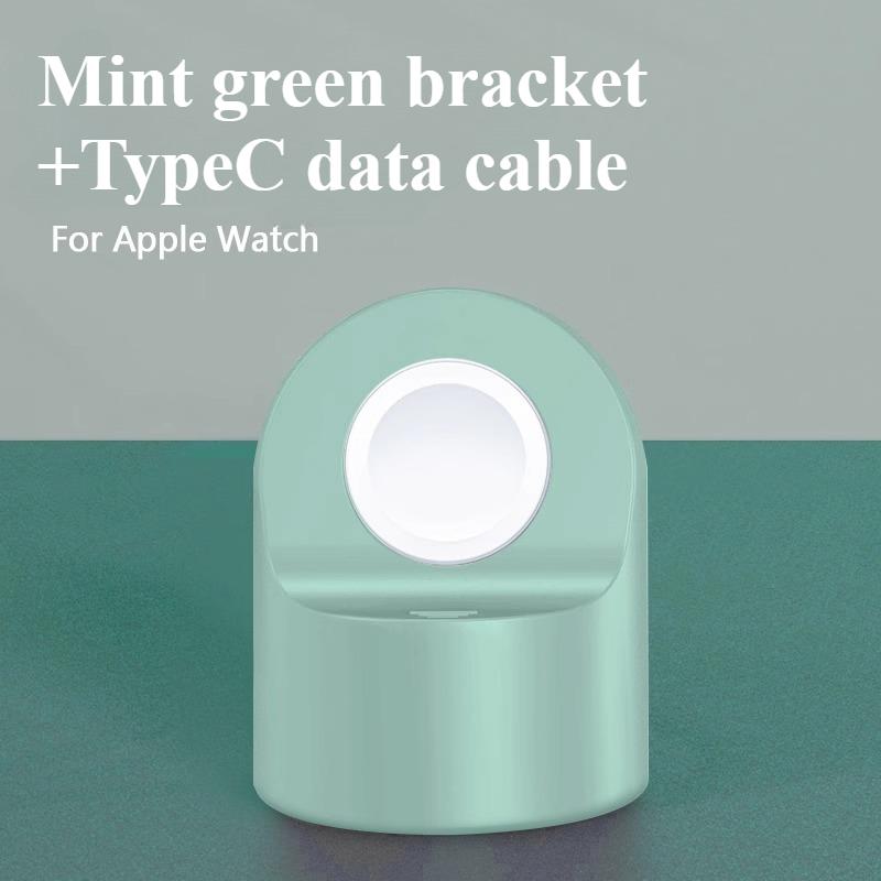 Ladeständer für Apple Watch Series Ultra/8/SE2/7/6/SE/4/3 49mm/45mm/44mm/42mm/41mm/40mm/38mm Langlebiger Silikon Nachttischmodus