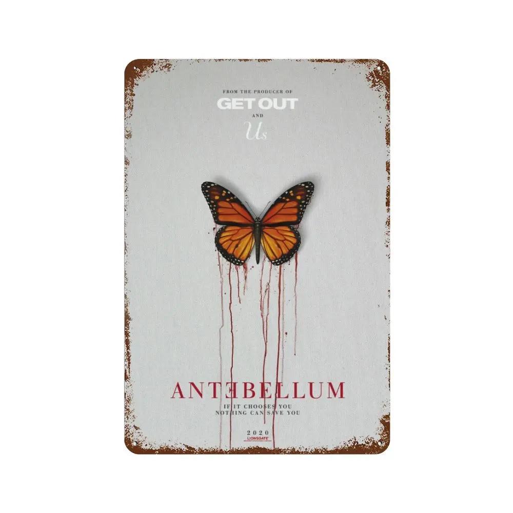 Poster Film Horror Clasic Placă Metalică Ruginită Retro Decorativă Bar Peștera Omului Garaj Club Semn Metalic Decor de Perete