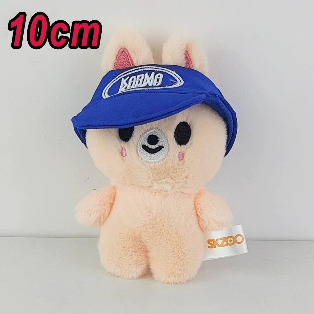 Neuer SKZOO Schlüsselanhänger Plüschtier Stray Kids KARMA Plüschtier Puppe SKZ Kuscheltier Kinderspielzeug, Bangchan, Felix, Hyun Jin Fan-Geschenk