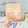 DIY Digital Landscape Oil Painting Coloring Hand Filled Painting Paint By Number Children's Coloring Decorative Landscape