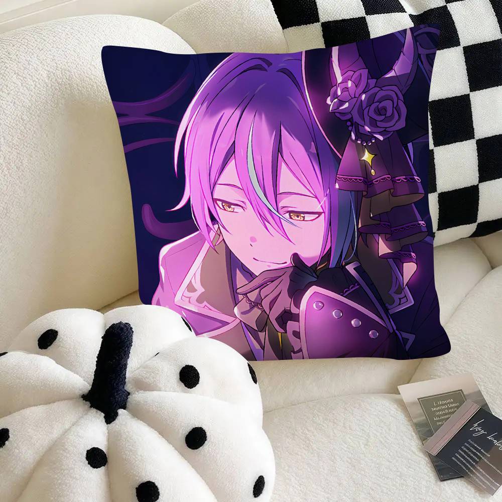 Kamishiro Rei Cool P-ProjectS S-SEKAI Pillow Case Square Pillow Bedroom Sofa Leisure Comfort Cushion Car Home Decoration