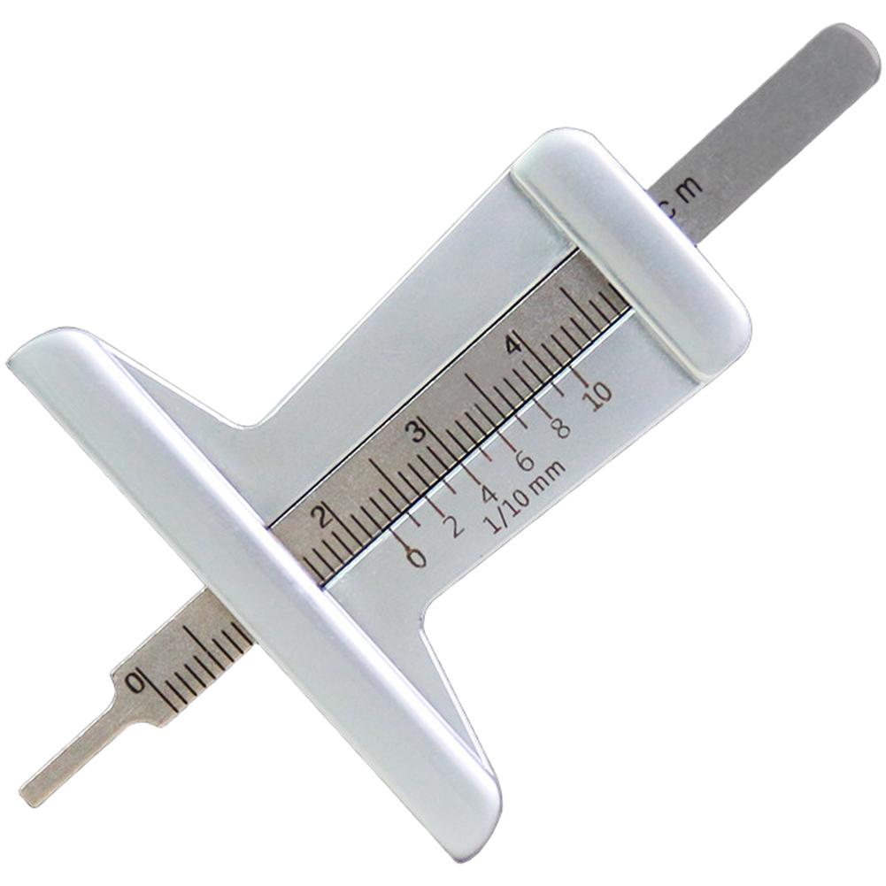 Portable Car Tire Tread Depth Gauge 0 50mm Stainless Steel Tool for Quick and Precise Measurement of Tire Wear