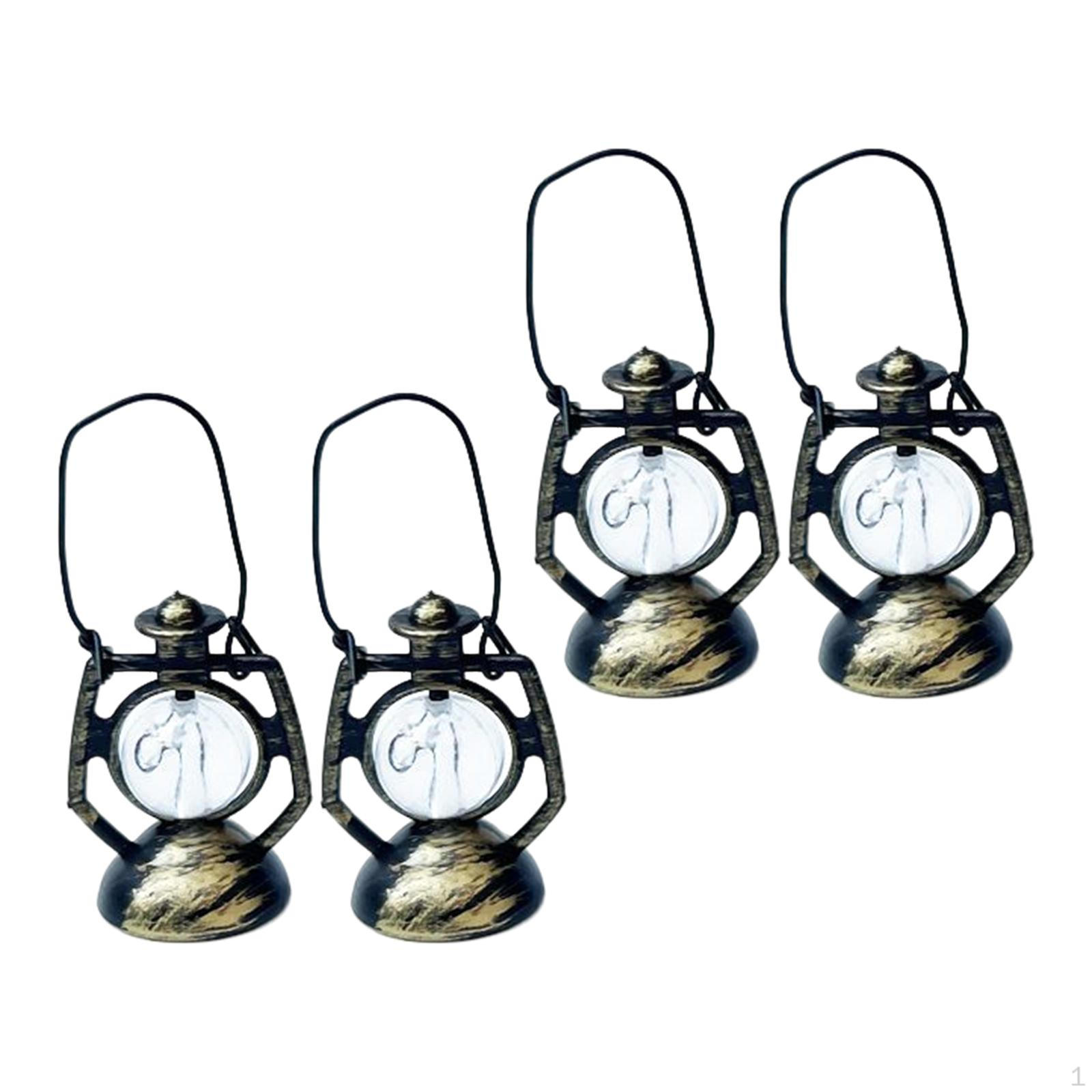 

1/12 садовые подвесные украшения, сцена, лампа для коридора, патио Bronze