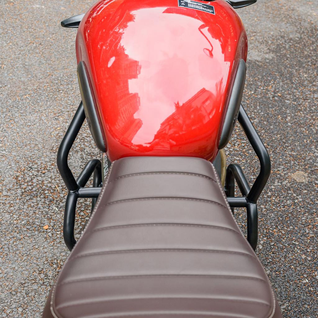 WOLFLINE Highway Crash Bars for Triumph SPEED 400 Engine Bumper for SCRAMBLER 400 X Engine Guard Fuel Tank Bars 2024-2025