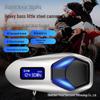 K12 Zinc Alloy Bluetooth Helmet Headset with FM Radio, Waterproof, Long Battery Life for Riding & Music.
