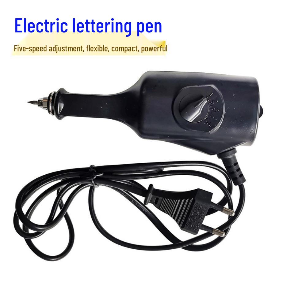Electric Engraving Pen with Tungsten Steel Tip for Metal and Jade