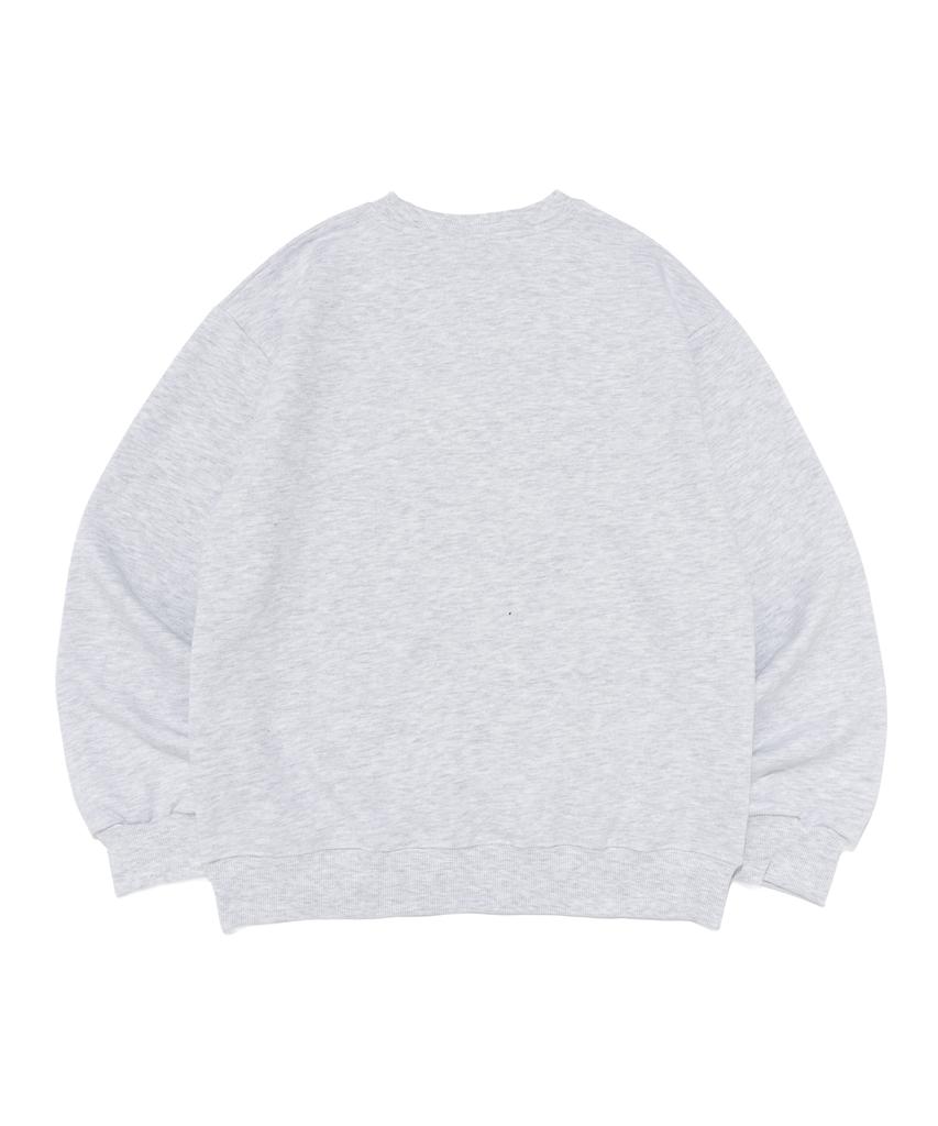 CARGOBROS FOR WOMAN 1998 Recover Logo Sweatshirt (Light Gray)