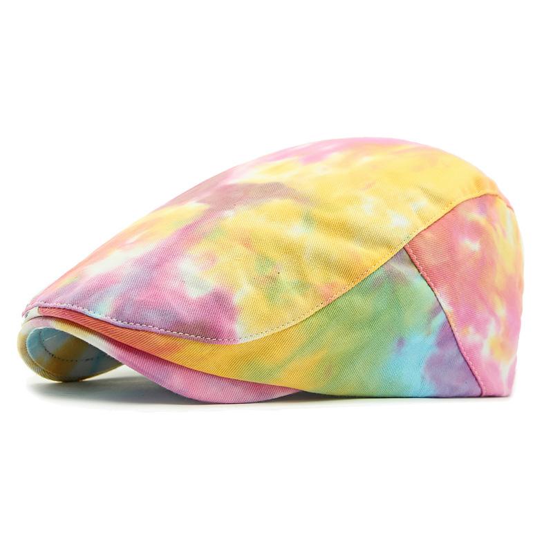 Women's British Retro Spring Summer Cap Forward Cap Men's Peaked Cap