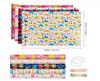 Cartoon Birthday Gift Wrap - Extra Large Sheet with Balloons & Children's Pattern