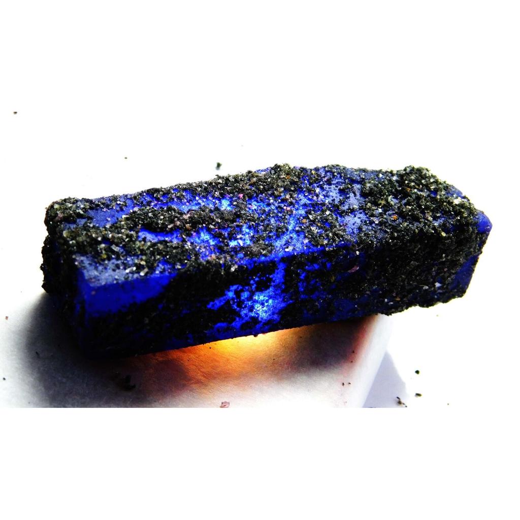 Natural Blue Sapphire Loose Gemstone 151.55 Ct Uncut Raw Rough September Birthday Birthstone