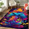 1pc Fun Game Controller Design Area Rug - Soft, Anti-Slip, and Durable Gaming Room Decor for Bedroom