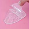 1/3pair-Silicone Gel Half-size Shoe Pads For The Forefoot, Anti-Slip Thickened Massage Pads
