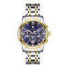 Men's Waterproof Luminous Running Alarm Clock Watch