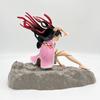 17cm Demon Slayer Anime Figure Kamado Nezuko Action Figure Tanjirou /Inosuke /Shinobu Kimetsu No Yaiba Figurine Model Doll Toys